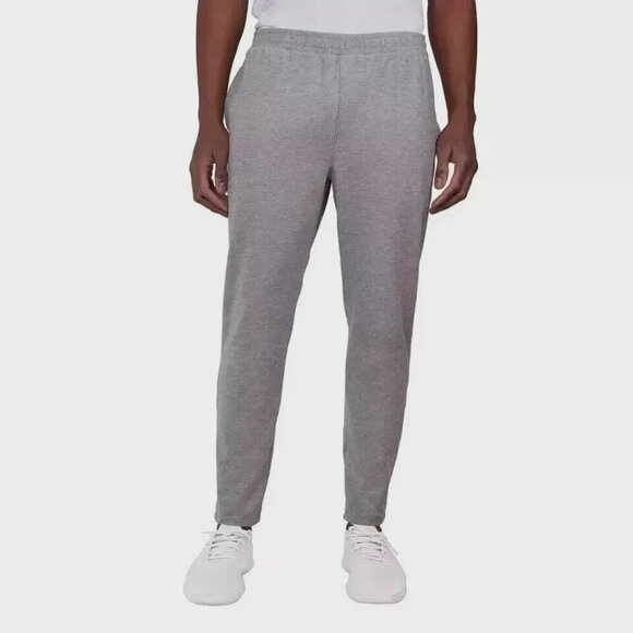 NEW Kirkland Signature Men's XXL Lounge Pants Gray Moisture-Wicking Polyester - Picture 1 of 7